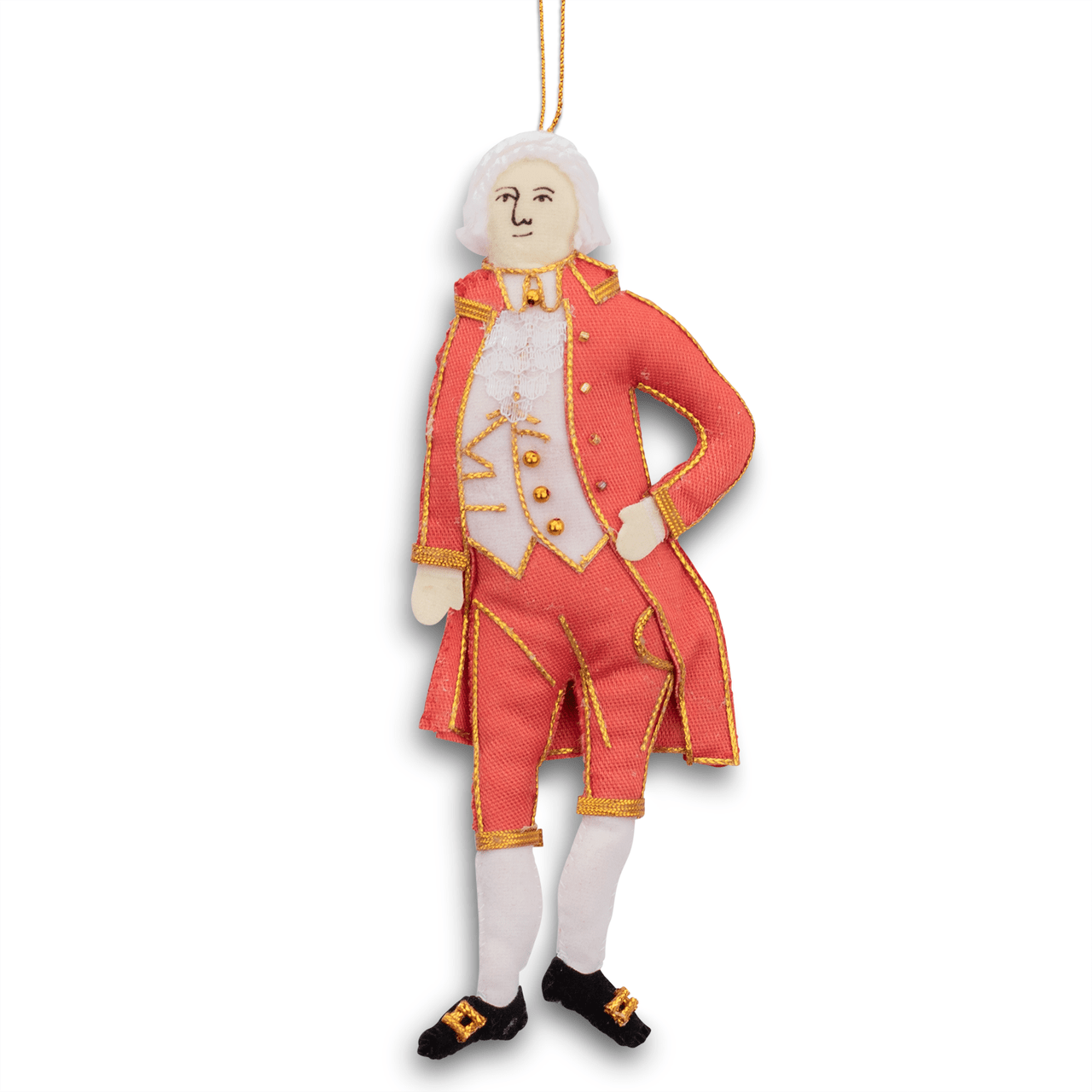 Embroidered John Adams Ornament - Shop-orias