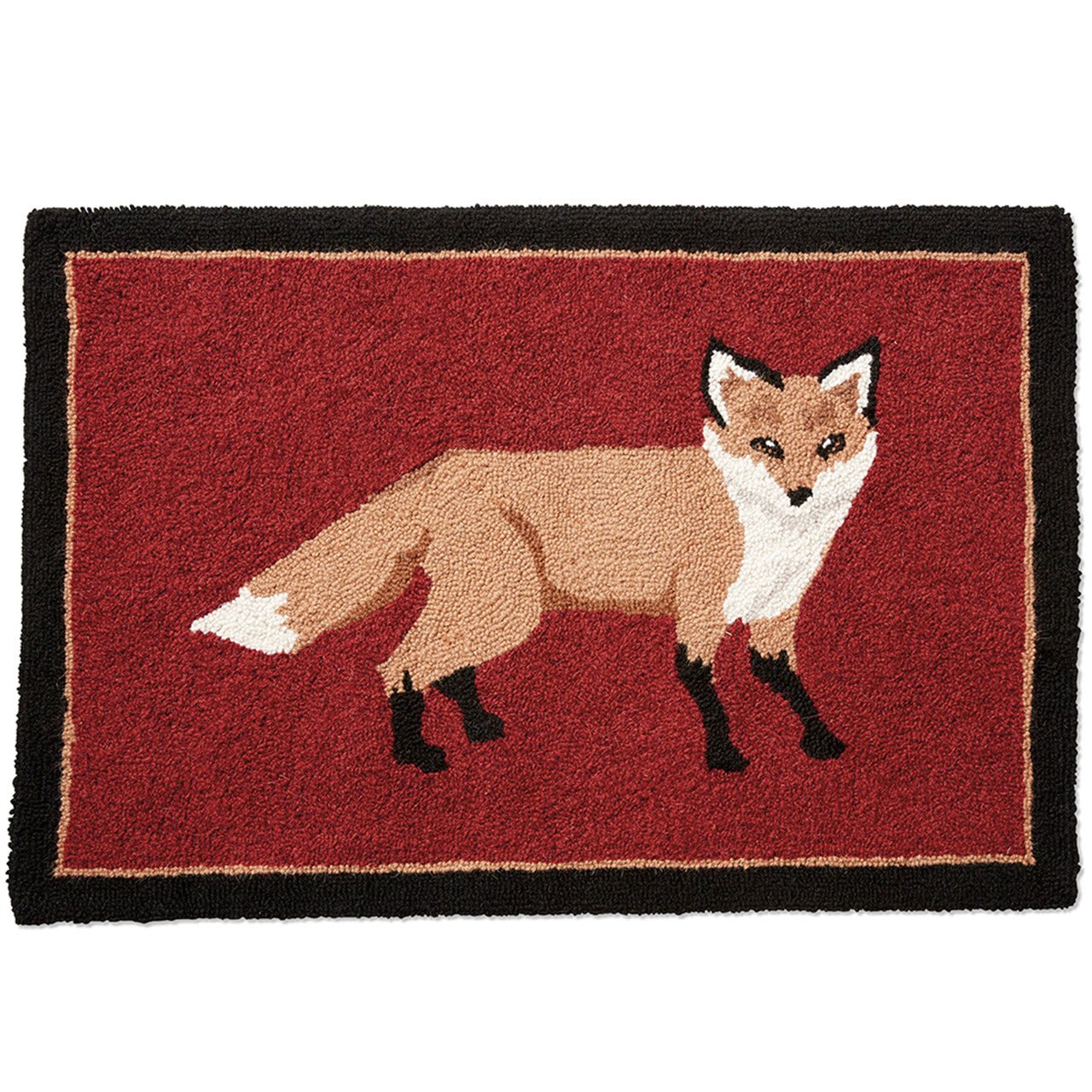 Hooked Fox Rug - Shop-orias