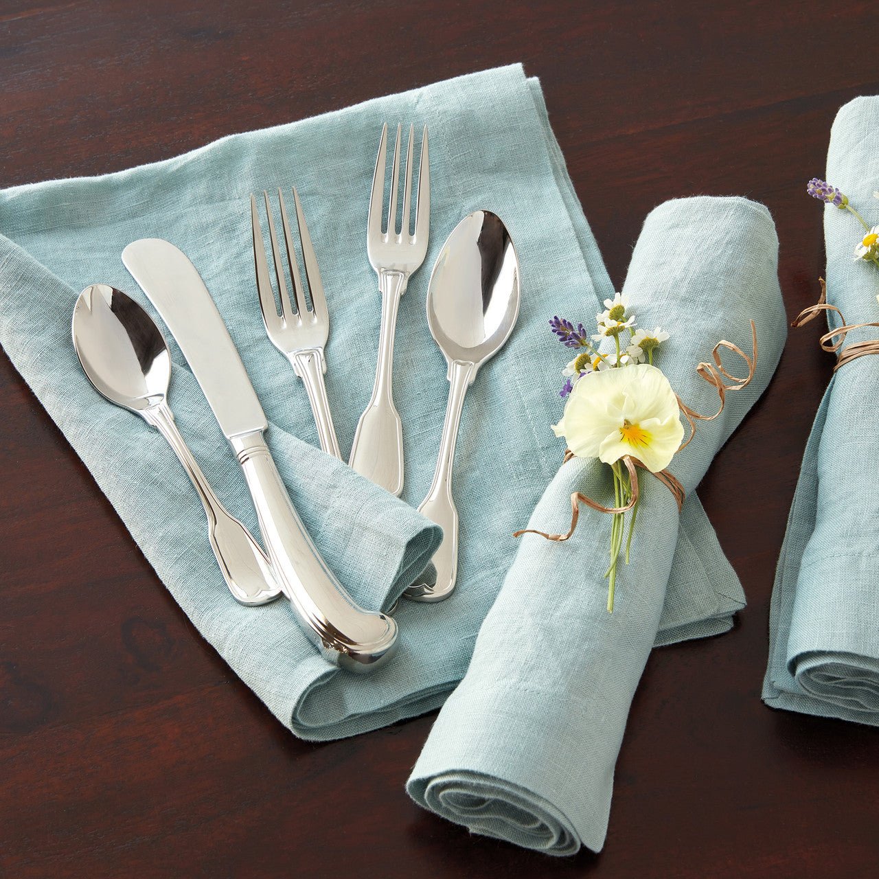 Jefferson Flatware: 5 - Piece Place Setting - Shop-orias