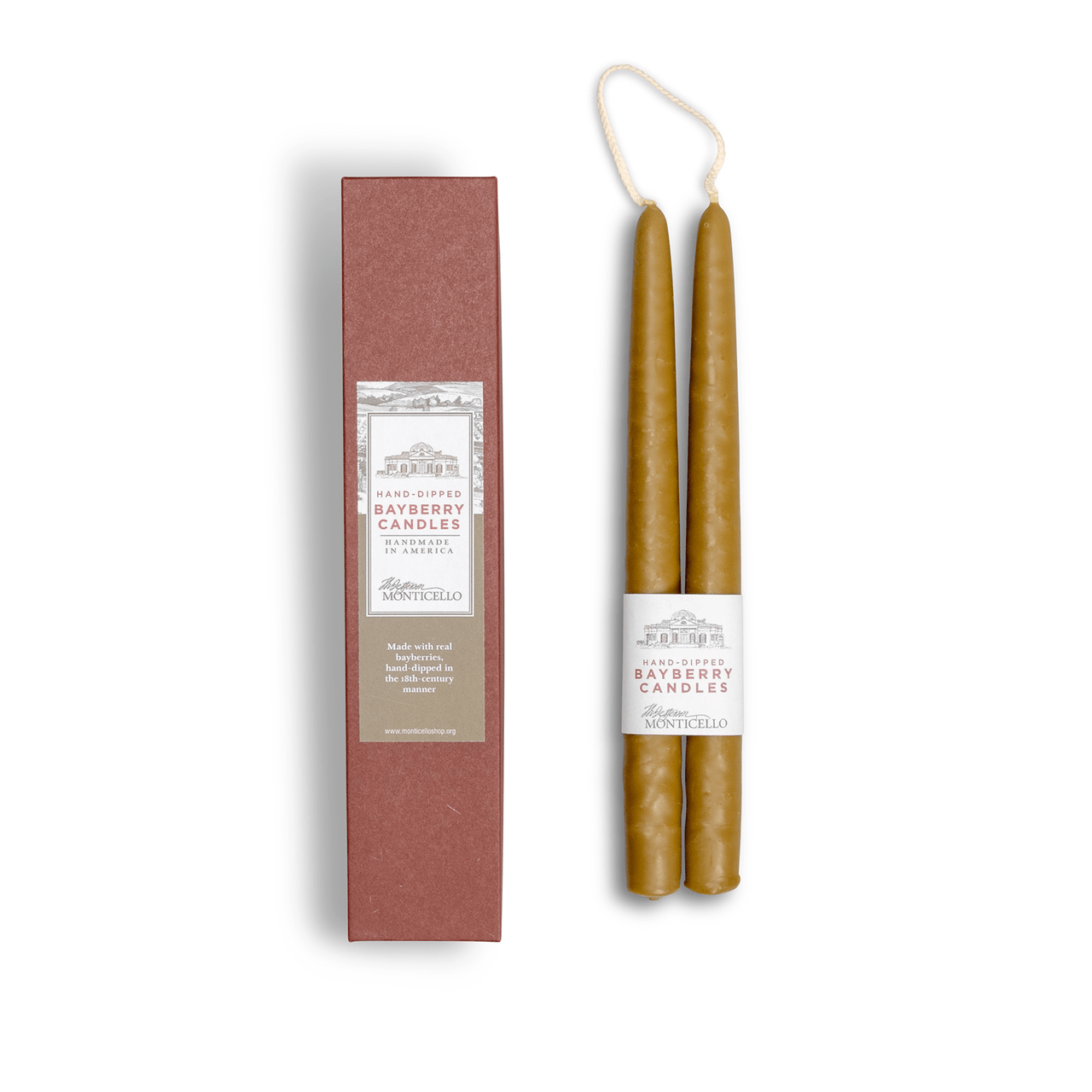 Monticello Bayberry Candles - Shop-orias