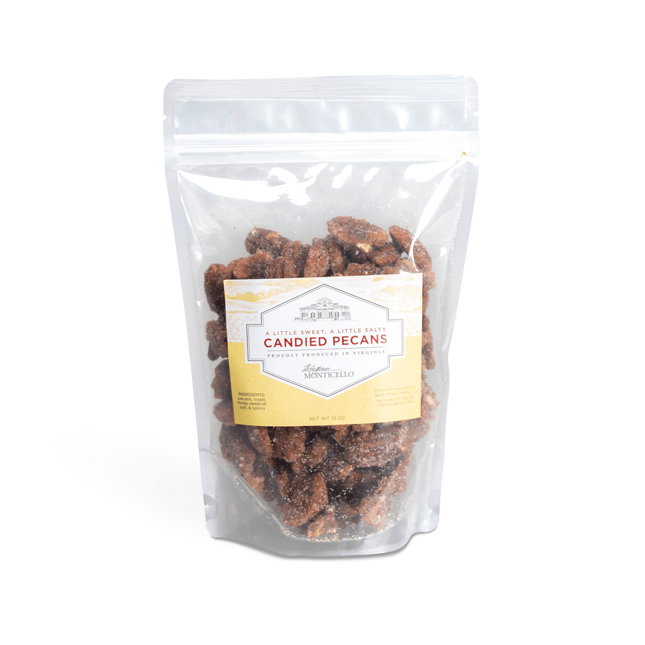 Monticello Candied Pecans - Shop-orias