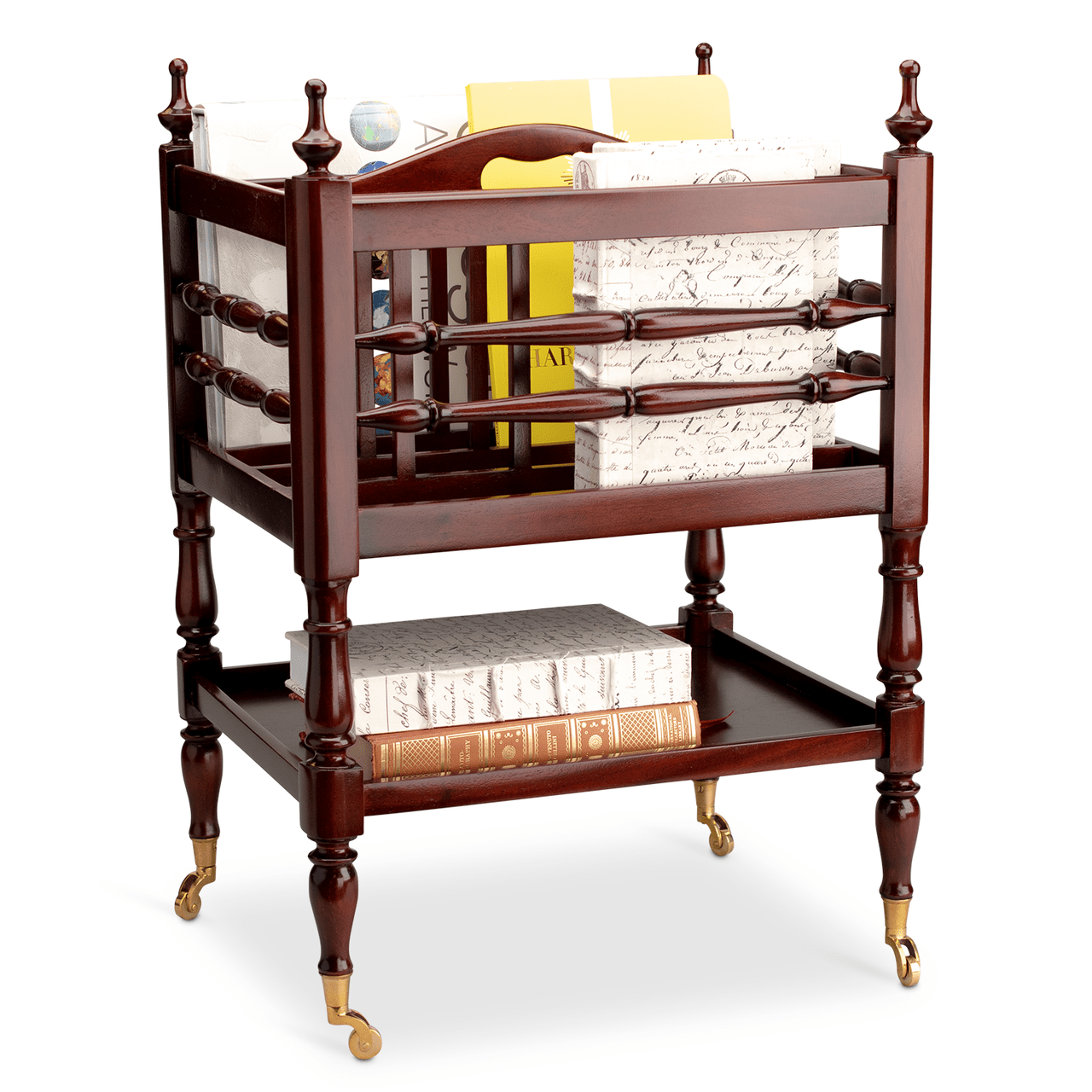 Monticello Canterbury - Wood Music and Magazine Rack - Shop-orias