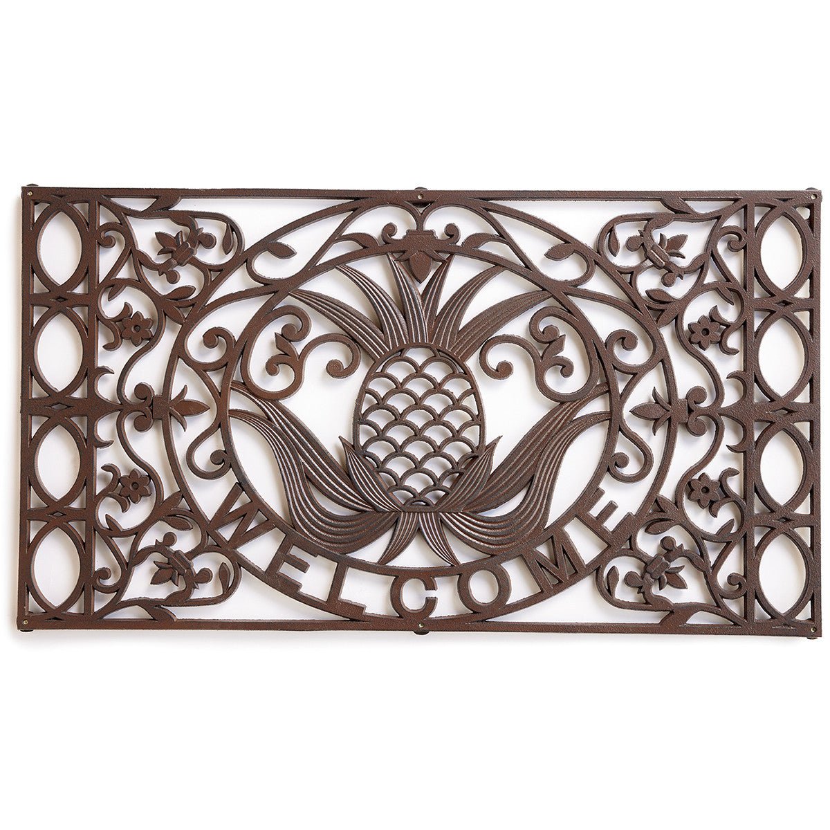 Monticello Cast Iron Pineapple Doormat - Shop-orias