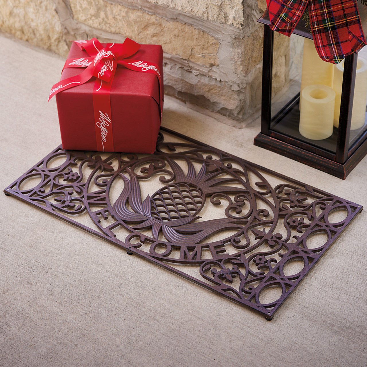 Monticello Cast Iron Pineapple Doormat - Shop-orias