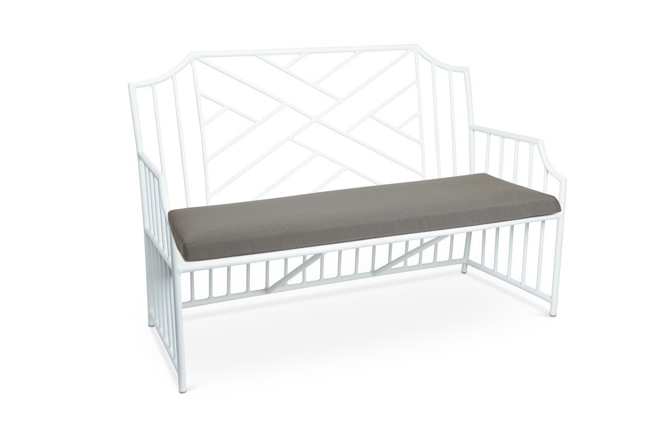 Monticello Chippendale Bench & Cushion - Shop-orias