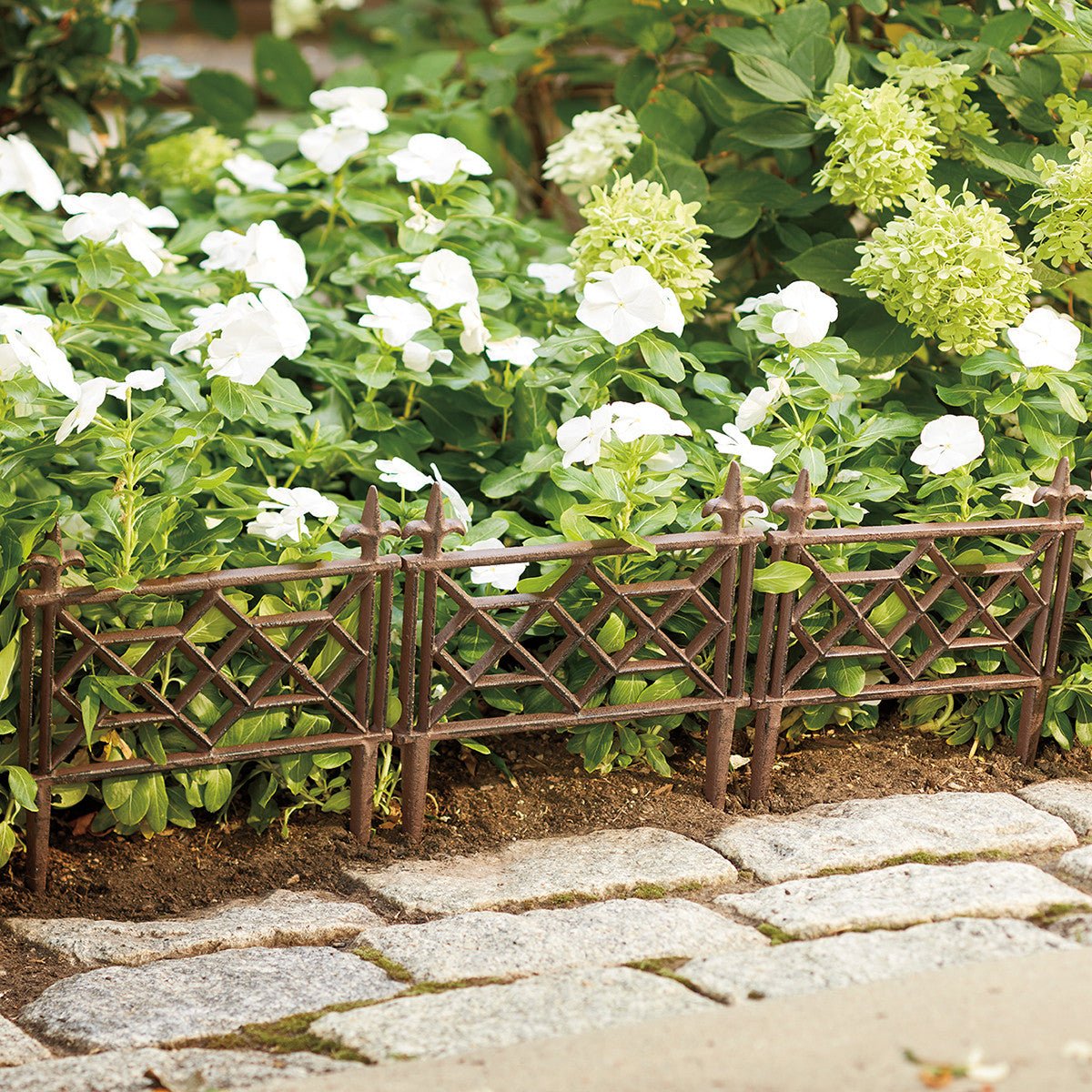 Monticello Chippendale Cast Iron Garden Fence - Shop-orias
