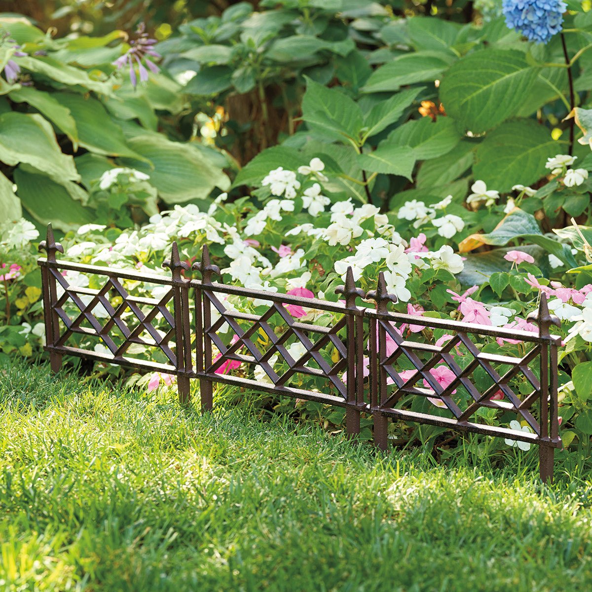 Monticello Chippendale Cast Iron Garden Fence - Shop-orias