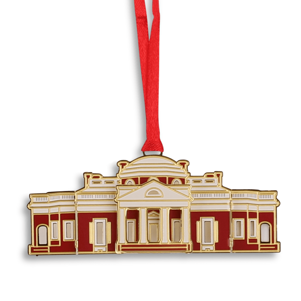 Monticello Etched Ornament - Shop-orias