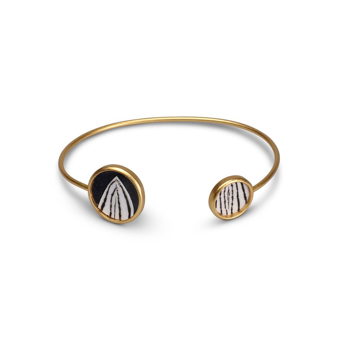 Monticello Feather Bezel Bracelet - Shop-orias