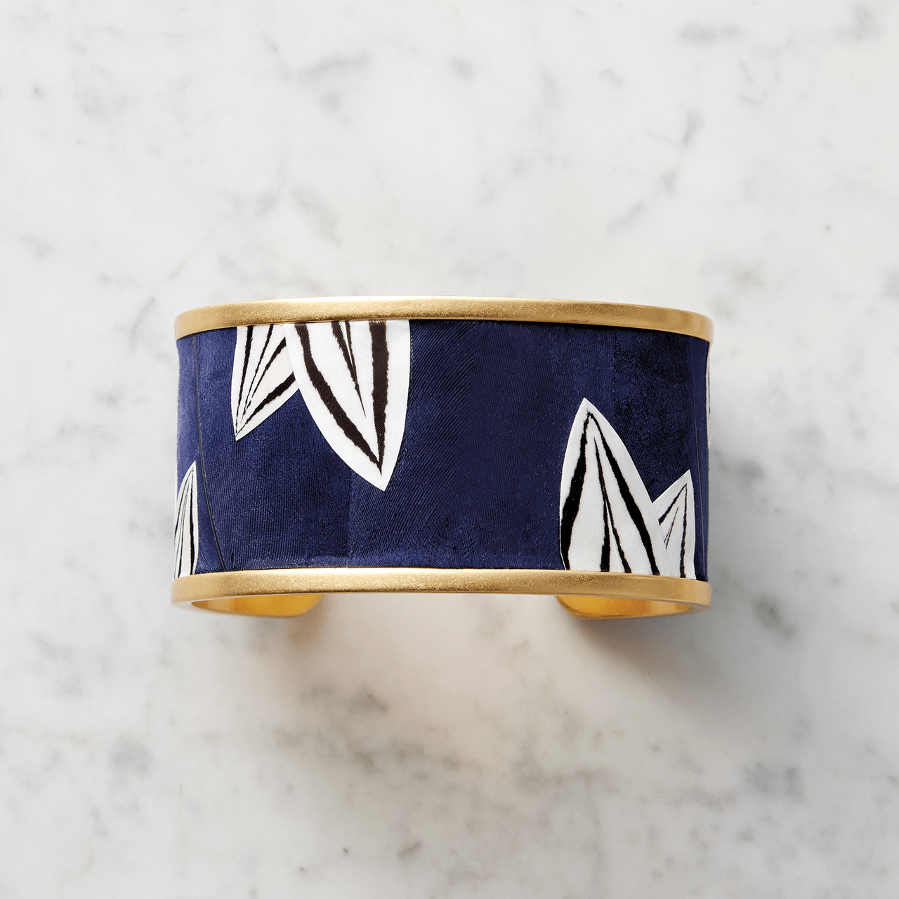 Monticello Feather Cuff Bracelet - Shop-orias