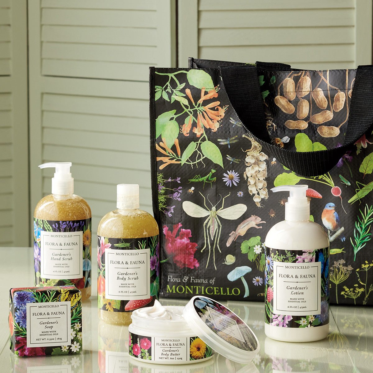 Monticello Flora & Fauna Skincare Set - Shop-orias