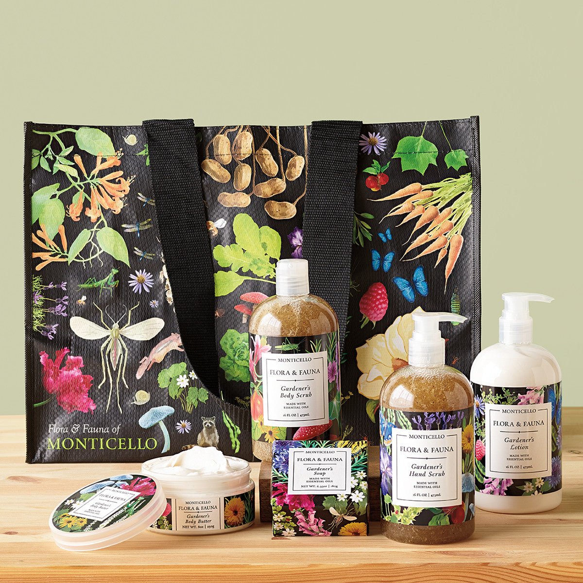 Monticello Flora & Fauna Skincare Set - Shop-orias