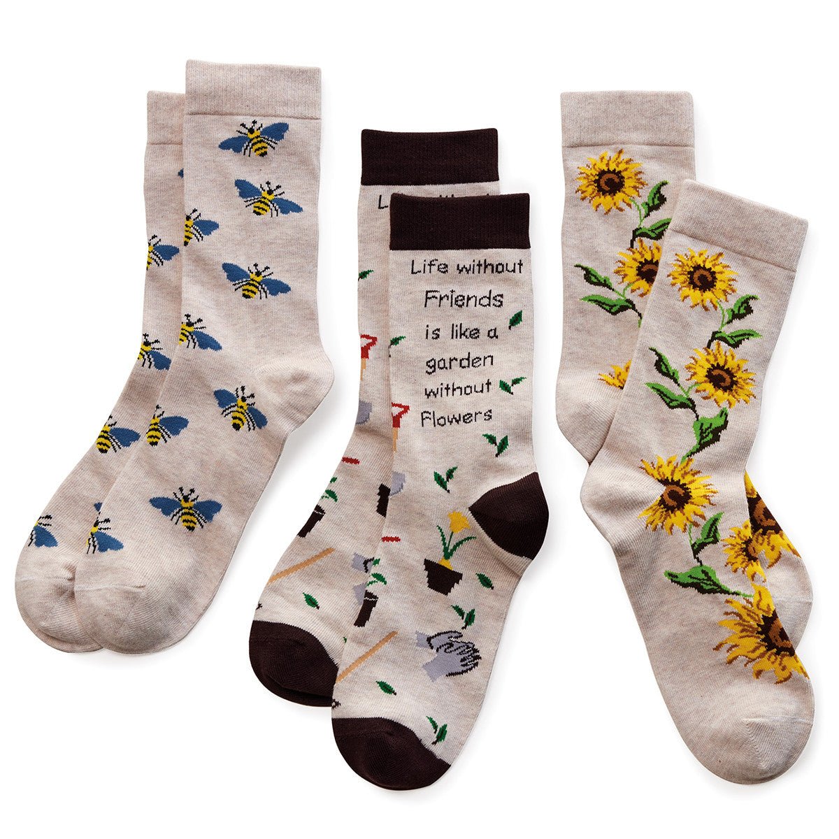 Monticello Garden Socks Set - Shop-orias