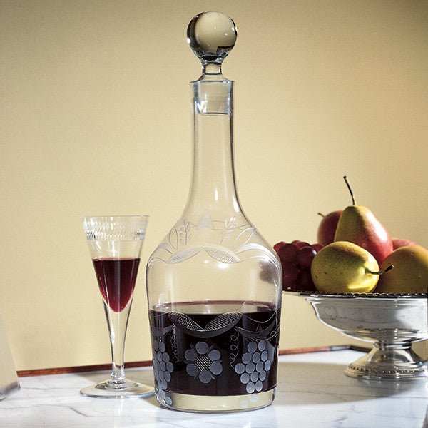 Monticello Hand - Blown Glass Decanter - Shop-orias