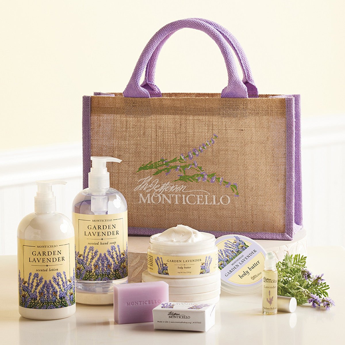 Monticello Lavender Gift Bag - Shop-orias