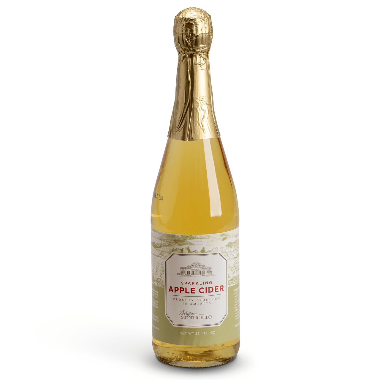 Monticello Sparkling Apple Cider (Case 12) - Shop-orias