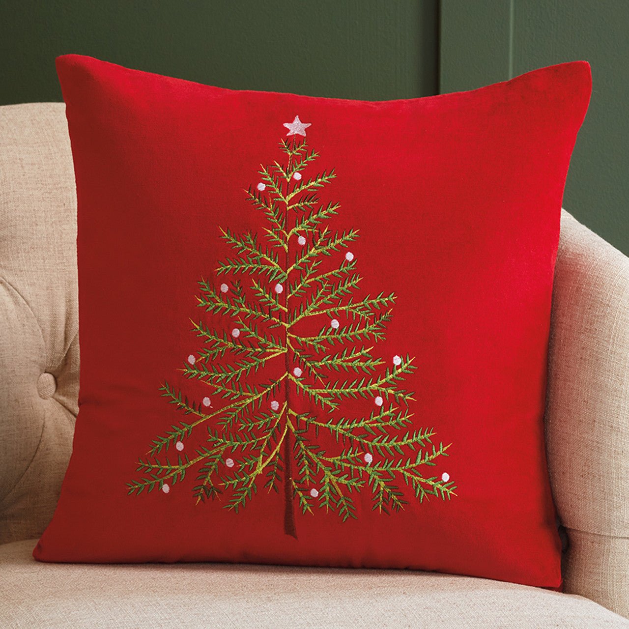 Red Velvet Pillow - Shop-orias