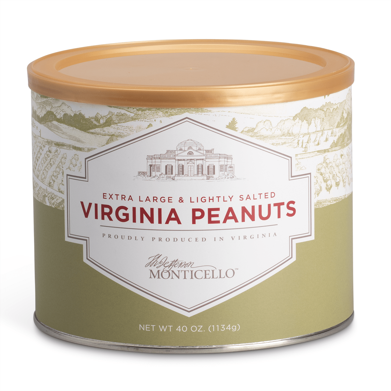Salted Roasted Virginia Peanuts 40 oz. - Shop-orias