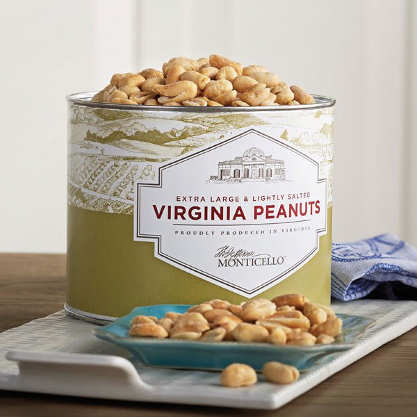 Salted Roasted Virginia Peanuts 40 oz. - Shop-orias