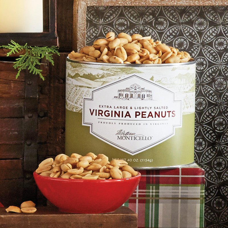 Salted Roasted Virginia Peanuts 40 oz. - Shop-orias