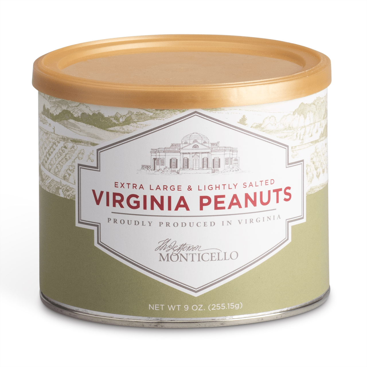 Salted Roasted Virginia Peanuts 9 oz. - Shop-orias