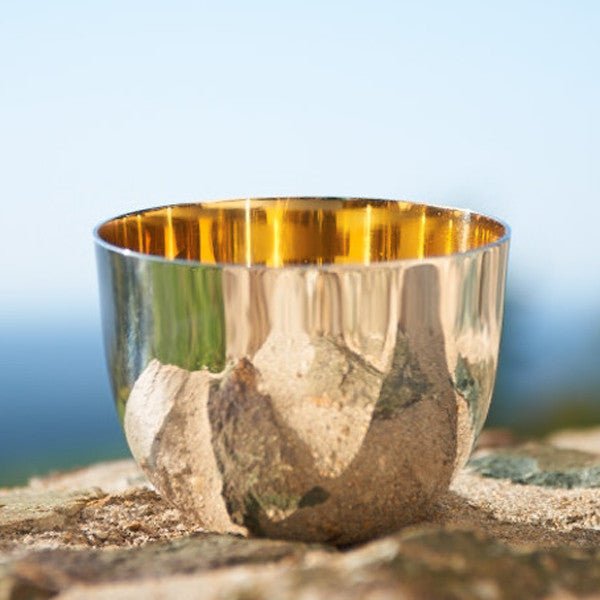 Sterling Silver Cup with Gold - washed Interior - Shop-orias