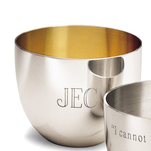Sterling Silver Cup with Gold - washed Interior - Shop-orias
