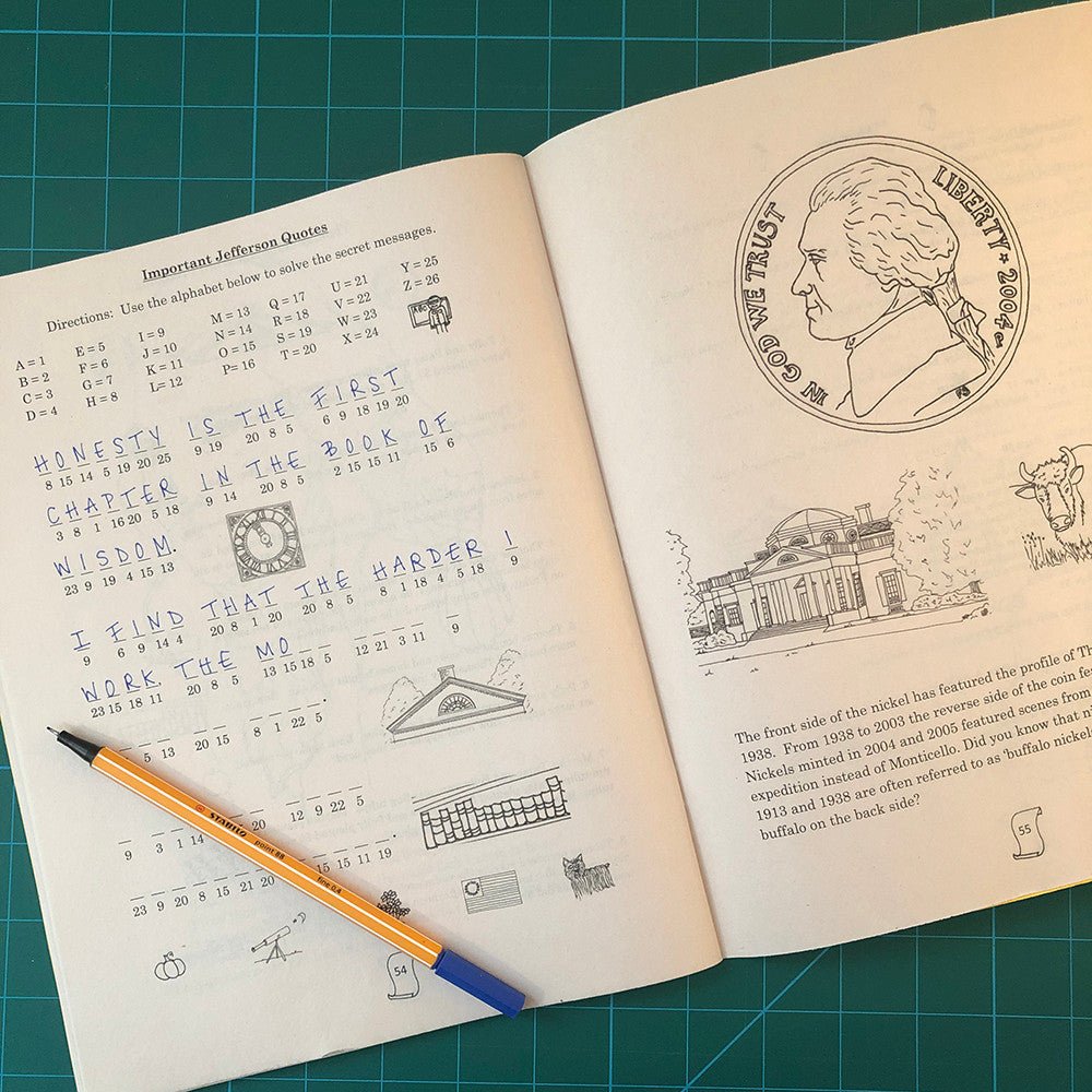 The Life and Times of Thomas Jefferson: A Coloring and Activity Book - Shop-orias