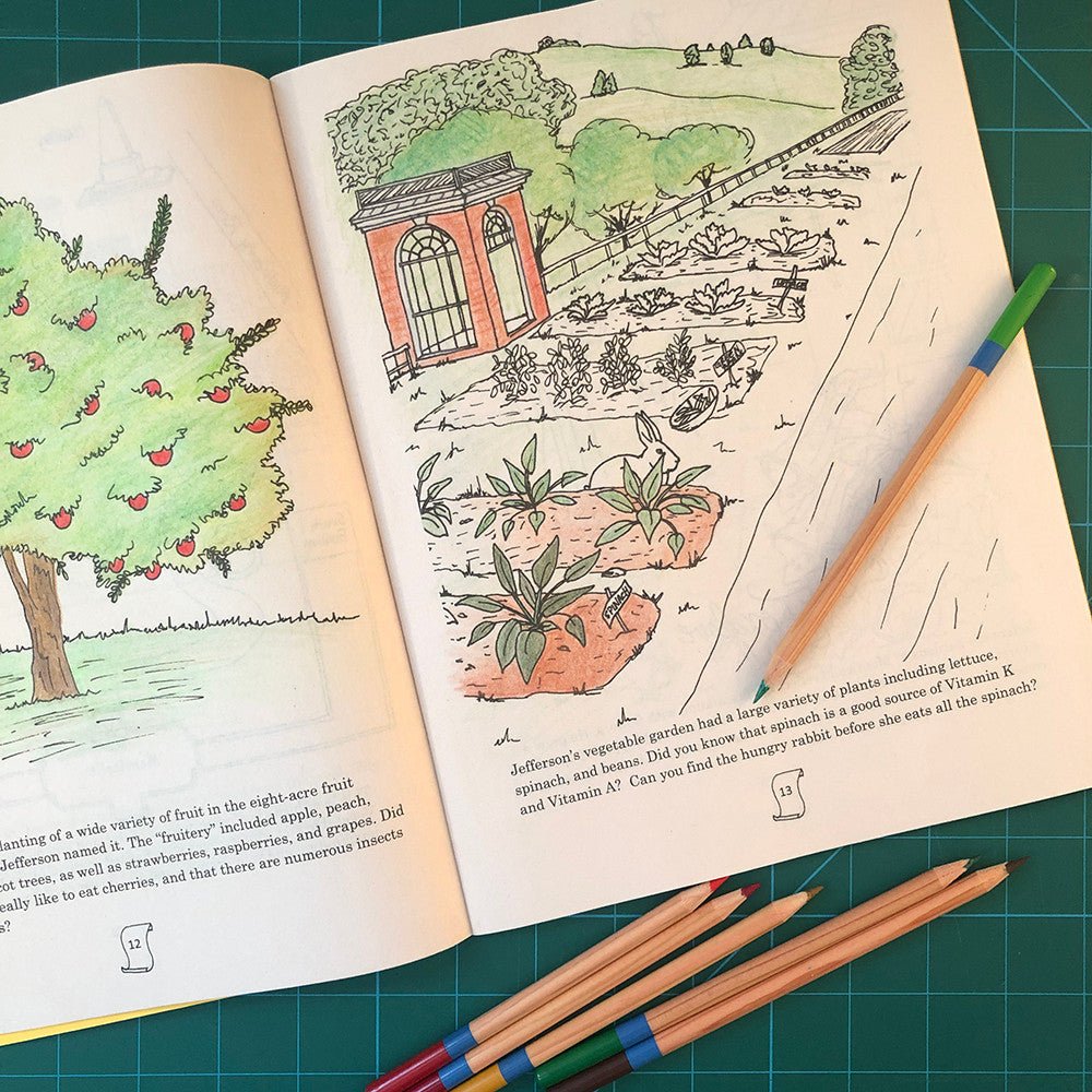 The Life and Times of Thomas Jefferson: A Coloring and Activity Book - Shop-orias